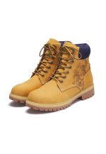 Ed Hardy Mens Dancing Dragon Work Boot - Tan