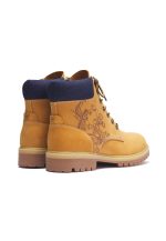 Ed Hardy Mens Dancing Dragon Work Boot - Tan