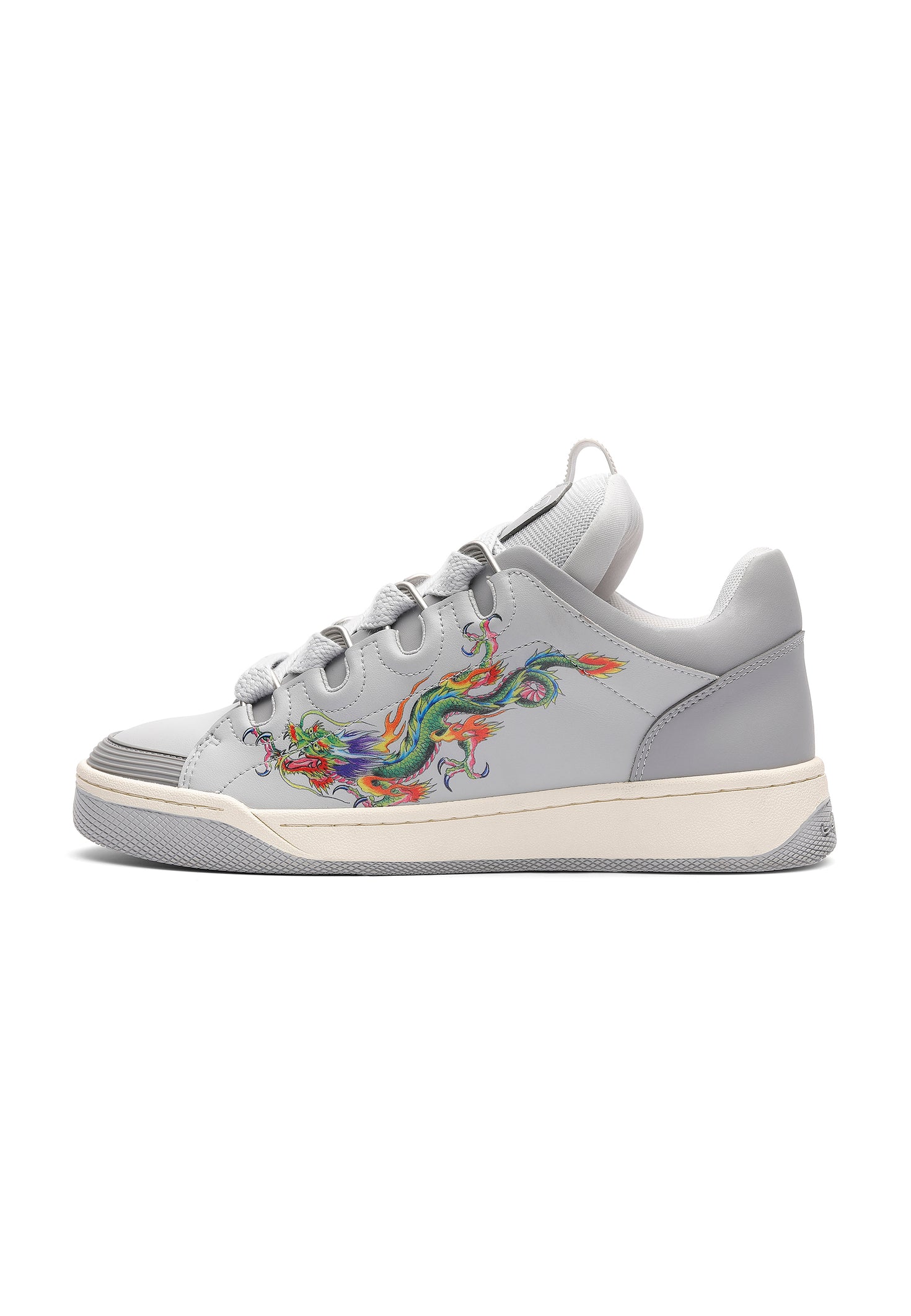 Ed Hardy Mens Hardflip Low - Dragons - DK Grey Ed Hardy Mens Hardflip Low - Dragons - DK Grey