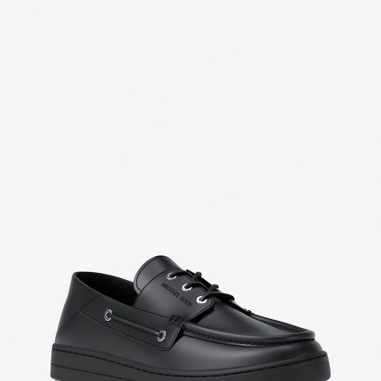 Michael Kors Aiden Leather Boat Shoes
