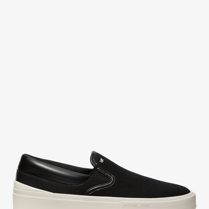 Michael Kors Eddie Cotton Canvas Slip-on Sneaker