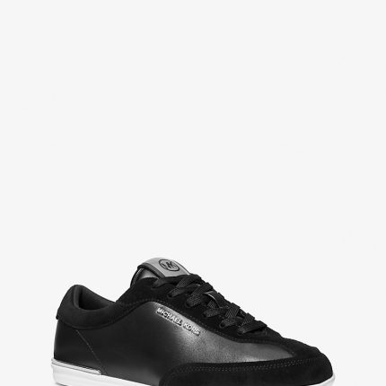 Michael Kors Nolan Suede and Leather Sneaker